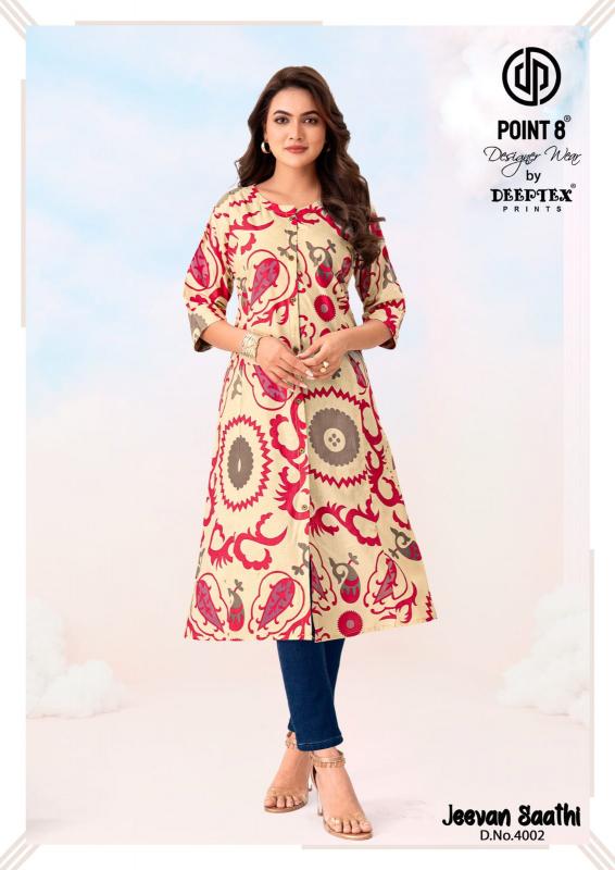 Deeptex jeevan sathi vol-4 kurti wholesaler in baguiati